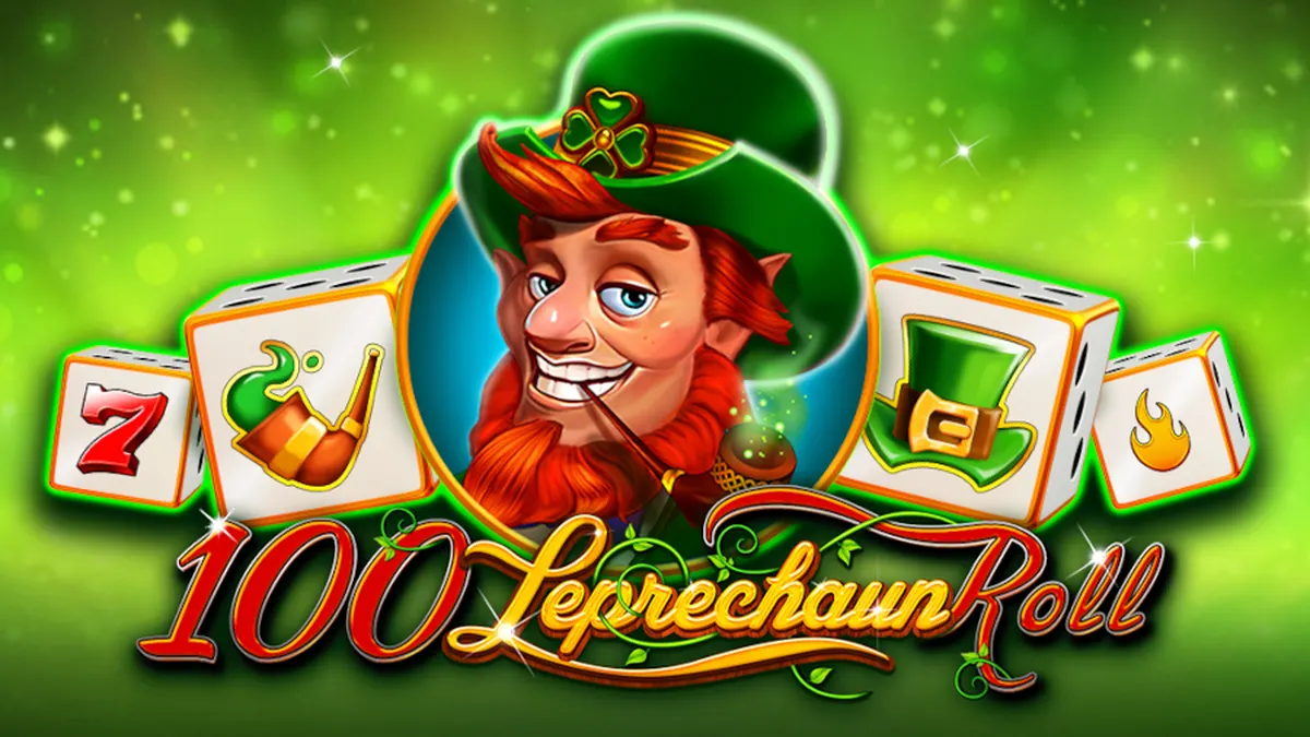 100 Leprechaun Roll slot game interface